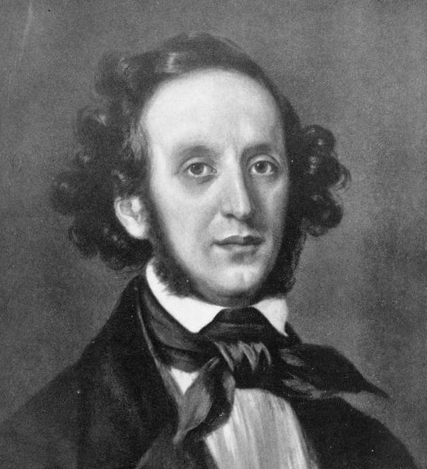Felix Mendelssohn Bartholdy von E. Magnus 1845, Reproduktion. Library of Congress