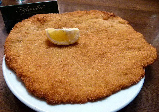 Ungarisches Mittagessen (Schnitzel)